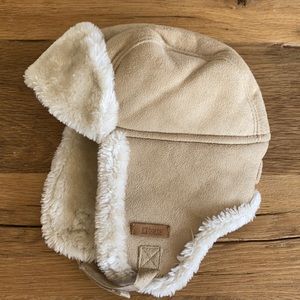 Used Barts Earflap Hat with velcro size 47 (12-18 no)